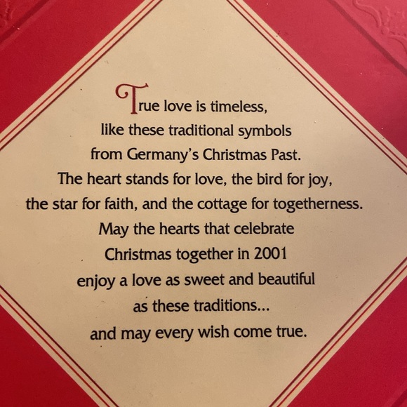 🎄Our Christmas together 2001 Hallmark box ornaments NIB 🎄 - Picture 5 of 13